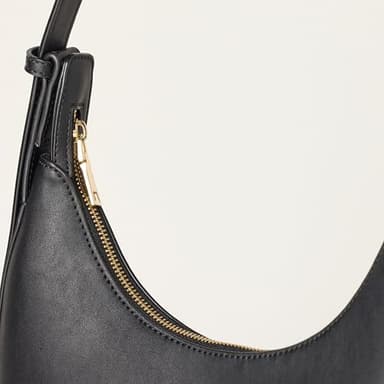 The Drop Women's Marion Crescent Bag, Black, One Size - Image 3