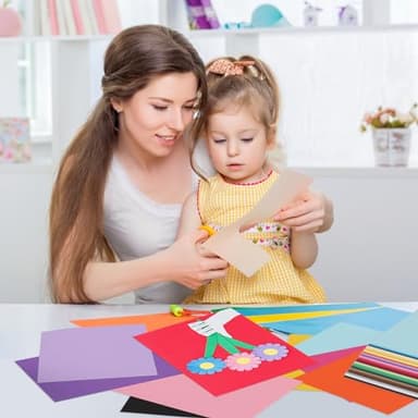 OcePor 168 Sheets Colored Paper 28 Colors, 8.5x11 Construction Paper Assorted Colors, 120gsm/32lb Computer Copy Card Stock for Office, Printing, Card Making, Cricut, Crafts, Scrapbook - Image 8