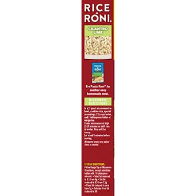 Rice-A-Roni Cilantro Lime, 5.6oz,12 Count - Image 3