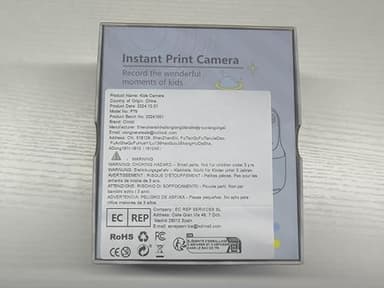 Kids Instant Digital Cameras for Boys and Girls, 1080P HD Dual-Lens Selfie Digital Camera with Print Paper & 32G Card, Christmas Birthday Gifts Toys for Toddler and Teenagers Age 3-16 Years Old - Image 9