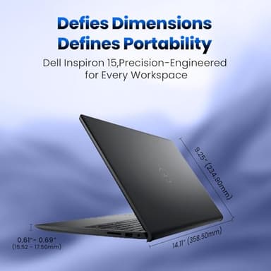 Dell Inspiron 15 Touchscreen Laptop - 15.6" Anti Glare FHD Display - 13th Gen Intel Core i7-1355U - 32 GB RAM - 1 TB SSD - Windows 11 Pro - Office Pro Lifetime - w/Hoouwrd Accessories - Image 7