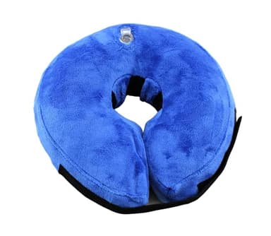 Comfortable & Adjustable Inflatable Pet Collar - Alternative to Cone Shaped Collars - Great for Post-Surgery or Injury Recovery - Durable & Non-Toxic Material -Safe and Protective - (Medium 9-12 in.) - Image 1