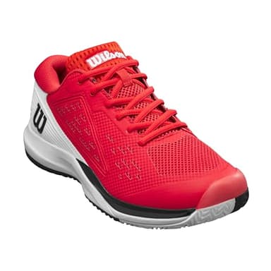 WILSON Men's Sneaker, Infrared/White/Black, 9 - Image 2