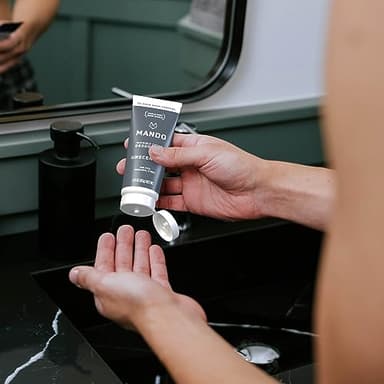 Mando Whole Body Deodorant For Men - Invisible Cream - 72 Hour Odor Control - Aluminum Free, Baking Soda Free, Skin Safe - 3 ounce (Pack of 2) - Unscented - Image 4