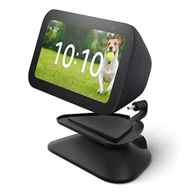Echo Show 5 (3rd Gen) Adjustable Stand with USB-C Charging Port | Charcoal - Image 6