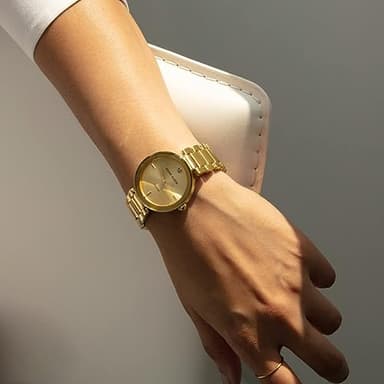 Anne Klein Women's Genuine Diamond Dial Bracelet Watch - Image 4