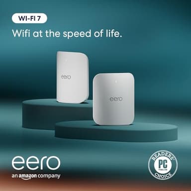 Amazon eero Pro 7 tri-band mesh Wi-Fi 7 router (newest model) - Supports internet plans up to 5 Gbps, Coverage up to 4,000 sq. ft., 2-pack - Image 6