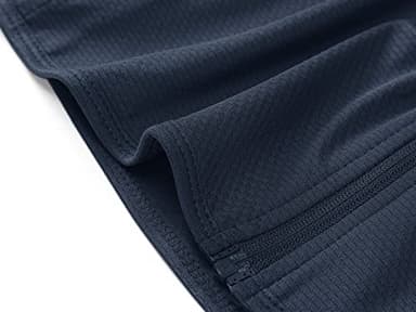 MAGCOMSEN Women's Lightweight Athletic Jacket Zipper Running Shirts Quick Dry Long Sleeve Sun Protection Shirts Navy M - Image 7