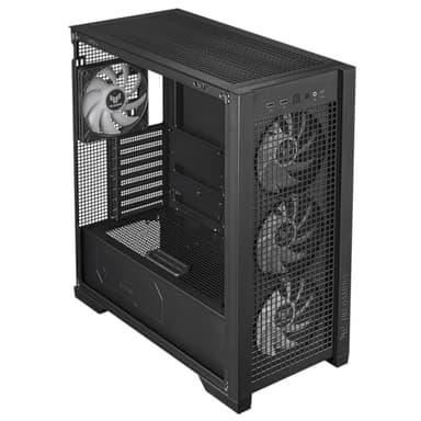 ASUS TUF Gaming GT302 ARGB ATX Mid-Tower PC Case Four 140 x 28 mm ARGB fans for high airflow and static pressure, interchangeable side panel, detachable top panel, hidden-connector motherboard support - Image 20