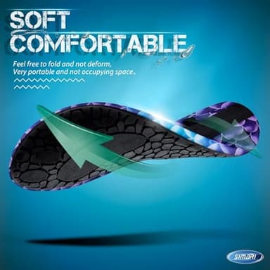 SIMARI Water Shoes for Women Men Swim Aqua Socks Beach Pool Essentials Barefoot Surf River Boat Kayak Sea Yoga Sand Exercise Sport Accessories Breathable Quick-Dry Adult Youth Kid Size SWS001 - Image 5