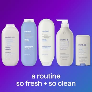 Method Deodorant, Simply Nourish, Coconut, Rice Milk + Shea Butter notes, 24 Hour Odor Protection, 2.65 oz - Image 7