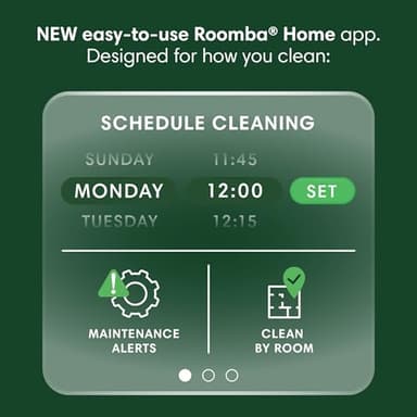 iRobot Roomba 104 Vac Robot Vacuum - Amazon Exclusive, Easy to use, Intense Power-Lifting Suction, LiDAR Navigation, Multi-Surface Cleaning, Cleans in Neat Rows, Self-Charging - Image 9