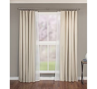 Decopolitan Urn Telescoping Double Drapery Rod Set, 36-72", Antique Silver - Image 10