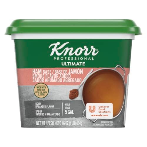 Knorr Professional Ultimate Ham with Smoke Flavor Paste Base Gluten Free, No Artificial Flavors or Preservatives, No MSG added, Colors from Natural Sources, 1 Pound (Pack of 6) - Image 1