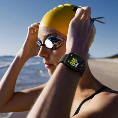 Charlam Compatible with 46mm Apple Watch Case,Apple Watch Series 10 Case Cover wtih Touch-Sensitive Screen Protector, 3 Pack Hard PC Bumper Cases Full Coverage, Black/Clear/Sliver,46mm(Series 10) - Image 8