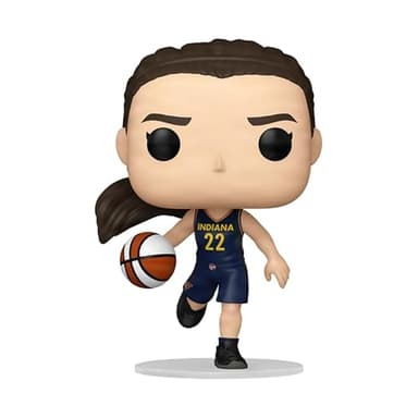 Caitlin Clark #02 Rookie Season Funko POP! Basketball WNBA: Indiana Fever Figurine with HOFSM Protector Case - Image 3