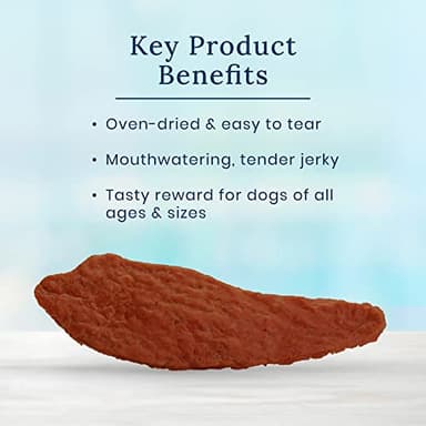 Blue Buffalo True Chews Premium Jerky Cuts Dog Treats, Made in the USA with Natural Ingredients, Beef, 10-oz Bag - Image 4