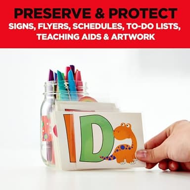 Scotch Thermal Laminating Pouches, for Use with Thermal Laminators, 8.9 x 11.4 Inches, Letter Size Sheets, 100-Pack - Image 7