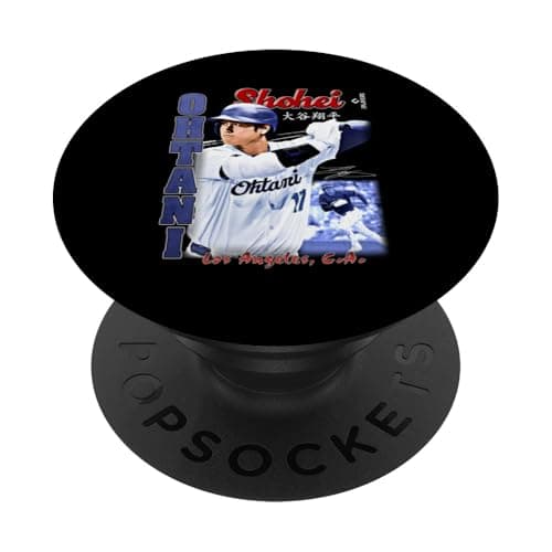 Shohei Ohtani | Los Angeles Baseball Players | MLBOHT7001 PopSockets Adhesive PopGrip - Image 1