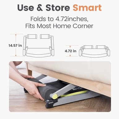 WONDER CORE SMART, Ab Workout Equipment, Sit Up Machine & Exercise Equipment, Ab Crunch Machine for Stomach Workout, Ab Core Trainer Abdominal Machine, Fitness Equipment for Home Gym (Green) - Image 7