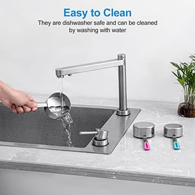 Bopei Measuring Cups and Spoons Set Stainless Steel 10 Piece for Cooking and Baking - Image 5