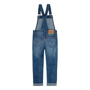 Levi's Girls' Big Denim Overall, West Lake, 8 - Image 2