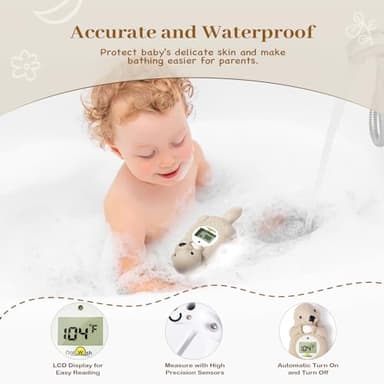 Baby Bath Thermometer for Infants Digtal Baby Water Thermometer for Bathtub Temperature Measure,Safty Kids Bath Floating Toy - Image 3