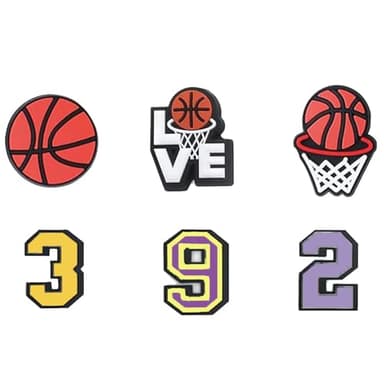 30Pcs Basketball Shoes Charms for Boys, Sports Decoration Charms for Sandals Pins Bracelet Wristband Party Favors Kids Adults Gifts - Image 6