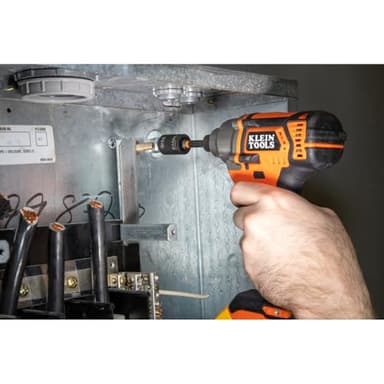 Klein Tools 33805 ProFlex 38-Piece SAE Impact Driver Tool Set with Modular Case, S2 Steel, Magnetic, Adjustable Screwdriver, 29 Bits, 6 SAE Socket Sizes - Image 7