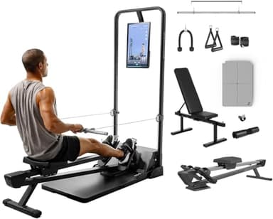 Speediance Gym Monster Smart Home Gym, Multifunctional Strength Training Machine, Smith Machine Power Cage Workout Station, Squat Rack Cable Machine, Full Body Fitness Equipment for Home Workout - Image 1