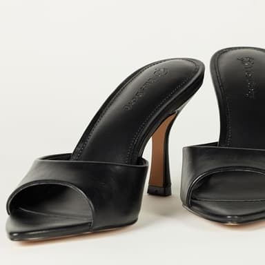 The Drop Women's Mandy Pointed-Toe Heeled Sandal, Black, 8 - Image 5