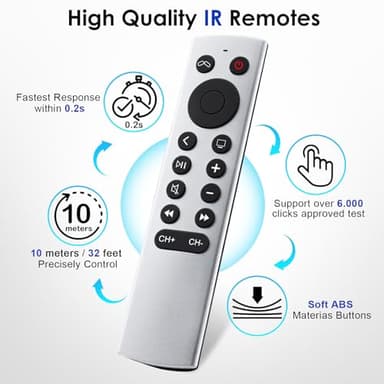 Replacement for Apple-TV-4K-Remote, Remote Control for Apple TV 4K/HD (NOT Siri and Voice) - Image 8