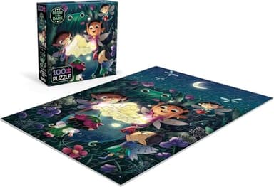 Ceaco - Glow in The Dark - Fireside Fairies - 100 Piece Jigsaw Puzzle - Image 5