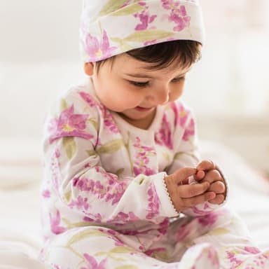 Burt's Bees Baby Baby Girls Romper - 100% Organic Cotton, One-Piece Shortall Girl Outfit for Sizes Newborn to 24 Months - Image 5