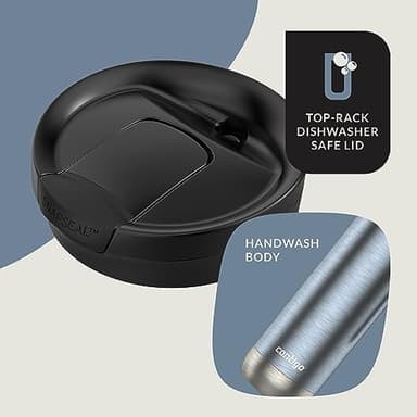 Contigo Superior 2.0 Stainless Steel Travel Mug with Handle Leak-Proof Lid Double-Wall Insulation for Hot & Cold Beverages, 20oz ,Dark Ice, Ideal for Commuting and Travel - Image 5
