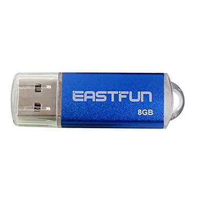 EASTFUN 5Pcs 8GB USB Flash Drive USB 2.0 Flash Memory Stick Thumb Stick Pen(Five Mixed Colors: Blue Purple Rose Green Gold) - Image 5