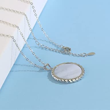 SmileBelle Mom Necklace as Mother Christmas Gifts from Daughter Son, Mom Jewelry as Birthday Gifts for Moms, Mother Necklace as Unique Sentimental Jewelry Gift for Mama - Image 7