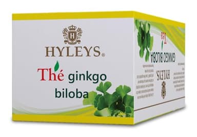 Hyleys Ginkgo Biloba Green Tea – Brain Support Blend with Citrus – 100% Natural, Gluten-Free, Non-GMO, Memory & Focus Tea – 25 Tea Bags - Image 3