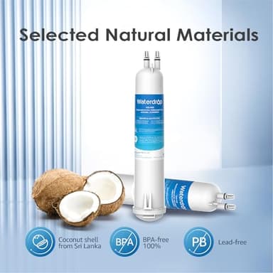 Waterdrop EDR3RXD1 Replacement for Everydrop® Filter 3, 4396841, 4396710, Kenmore® 46-9083, 46-9030, WD-F08 Refrigerator Water Filter, 3 Filters - Image 7