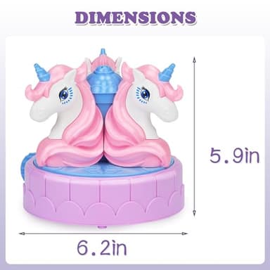 Sprinkler for Kids Outdoor Water Toys: Backyard Spinning Unicorn Toddler Sprinkler Toy - Summer Outside Toys for 18M+ Splashing Fun Toy Ages 3 4 5 6 7 8 Year Old Boys Girls Gifts - Image 7