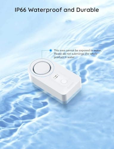 Govee Water Leak Detectors 5 Pack, 100dB Adjustable Audio Alarm Sensor, Sensitive Leak and Drip Alert, for Kitchen Bathroom Basement (Cannot Connect to Wi-Fi Directly) - Image 4