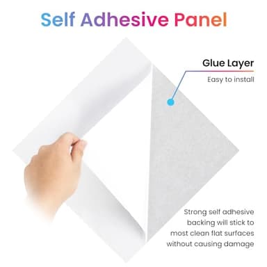 Fstop Labs 0.4" X 12" X 12" Acoustic Foam Panels, Sound Absorbing Panel, Beveled Edge Tiles Soundproof Foam Insulation, Soundproof Wall Panels - Image 3