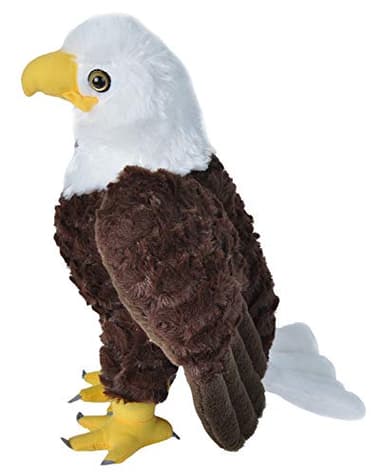 Wild Republic Bald Eagle Plush, Stuffed Animal, Plush Toy, Gifts for Kids, Cuddlekins 12 Inches - Image 9