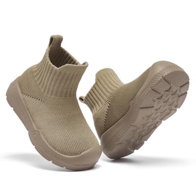 MORENDL Toddler Sock Shoes Baby Walking Shoes Infant Slippers Boys & Girls Non-Slip Sneakers - Image 5