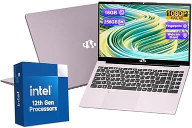 15.6-FHD-Laptop Student-Laptop, 16GB RAM 256GB SSD, Intel Pentium Quad-Core N100 Processor (Up to 3.4GHz) Backlit Key board Fingerprint WiFi 6 BT5.2 Business-Laptop, 2 Years Warranty Windows 11 Laptop - Image 3