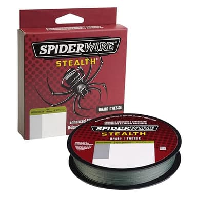 SpiderWire Stealth® Superline, Moss Green, 15lb | 6.8kg, 200yd | 182m Braided Fishing Line, Suitable for Freshwater and Saltwater Environments - Image 1