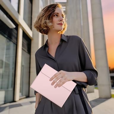 BQDIYOO Case for iPad 11th/10th Generation with Keyboard, 11 inch A16/10.9" iPad 10 Case (2025/2022) with Pencil Holder, Wireless Keyboard and Slim Lightweight Soft Cover Auto Wake/Sleep, Pink - Image 8