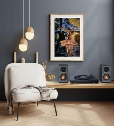 Klipsch R-41M Reference Bookshelf Speakers (Pair), Black - Image 3