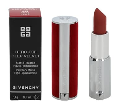 Givenchy Le Rouge Deep Velvet Matte Lipstick - 28 Rose Fume for Women - 0.12 oz Lipstick - Image 1