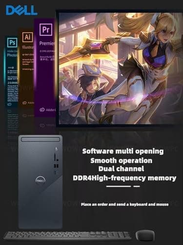 Dell Inspiron Intel Core i7-12700 Tower Desktop | 64GB RAM | 1TB SSD+1TB HDD | Intel UHD 770 Graphics | RJ45 | Wi-Fi + Bluetooth | Windows 11 Pro | Business & Home Use - Image 3